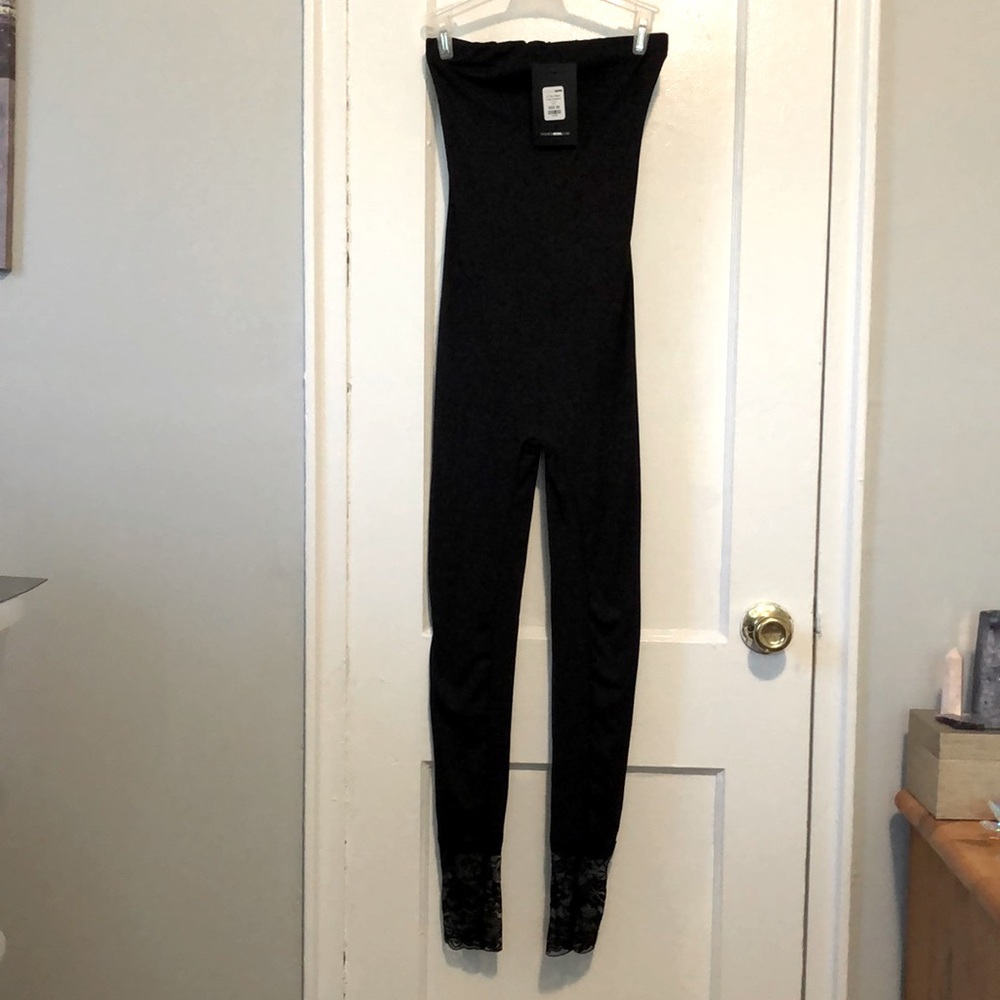 Nylon All Day Basic Tube Jumpsuit